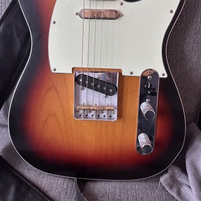 Double Bound Sunburst Telecaster / Chunky Satin Neck / Tonerider image 1