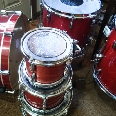 PEARL Session Studio Classic SHELL PACK Sequoia Red Lacquer image 9