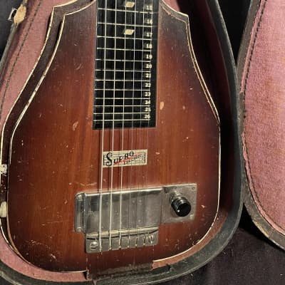 c1938 Supro Lap Steel and Amplifier image 2