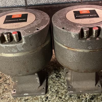 JBL 2440 Compression Drivers with original diaphragms | Reverb