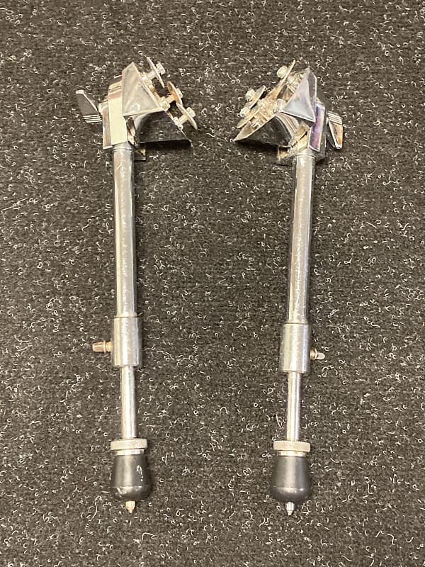 Pearl 730M Bass Drum Spurs (pair) for Export 1980s 1990s | Reverb