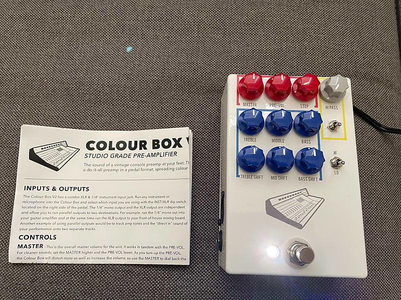 JHS Colour Box V2 2019 Present White Reverb