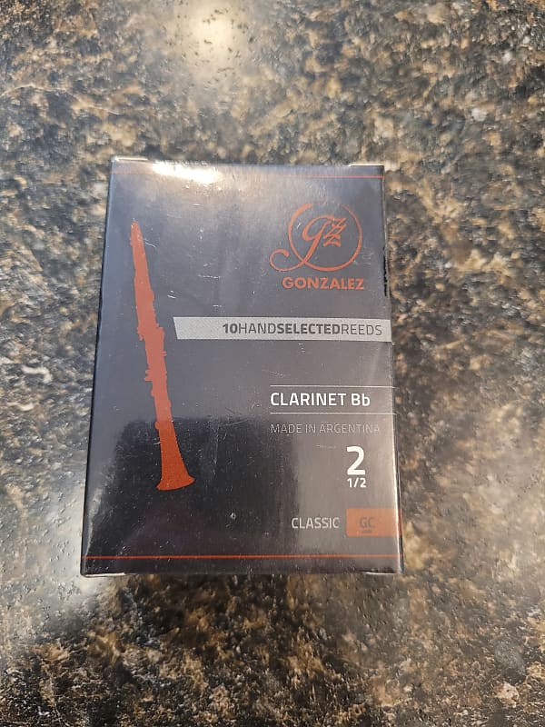 Gonzalez Clarinet Reeds 2.5 | Reverb