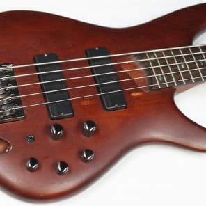 2012 Ibanez SR505 5-String Bass w/ HSC, Natural, Bartolini Pickups! #27464 image 1