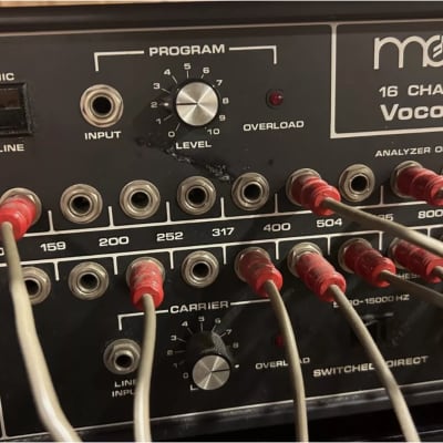 Moog Vocoder 16 Channel Model MBVO 327 1970-1980 - Schwarz image 3