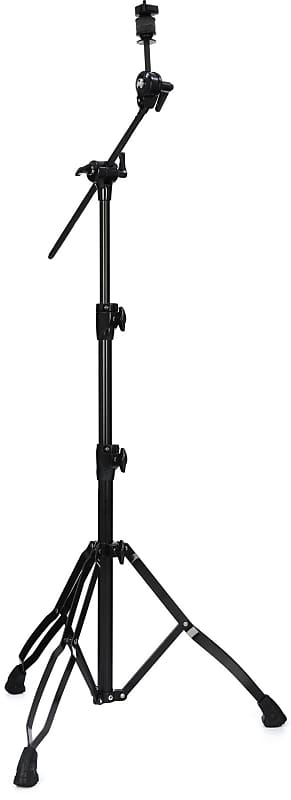 Mapex H800EB Armory Series Double Braced Hi-Hat Stand - Black Plated -  3-leg Bundle with Mapex B800EB Armory Series 3-tier Boom Cymbal Stand -  Black
