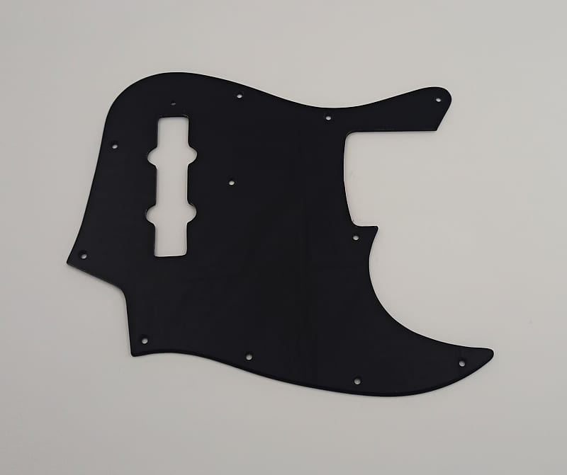 black acrylic pickguard for made in japan fender jazz bass | Reverb