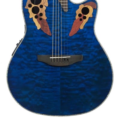 ギター OVATION Celebrity Elite Exotic CE44P-8TQ Amazon.com: Ovation CE44P-8TQ Acoustic-Electric Guitar