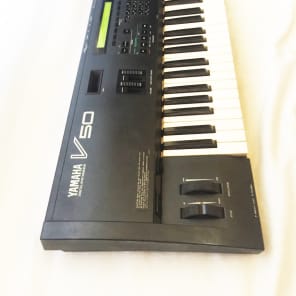 YAMAHA V-50 Vintage FM Synthesizer/Workstation/Keyboard.Made in Japan - 1989. image 6