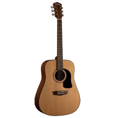 Washburn Apprentice Dreadnought Acoustic Guitar Natural with case for sale