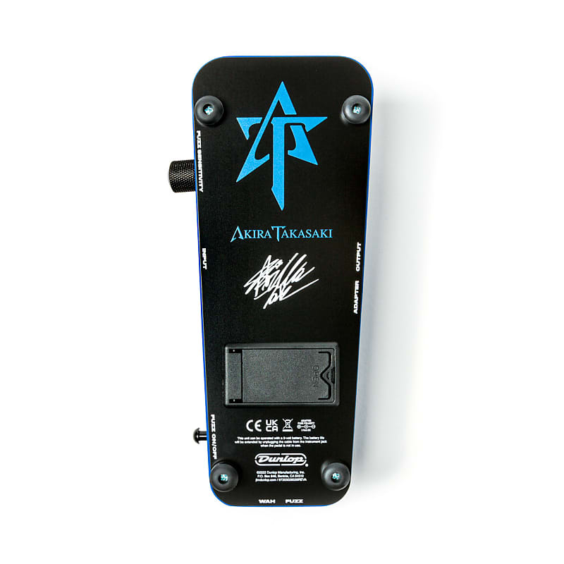 Dunlop AT95 Akira Takasaki Signature Cry Baby Fuzz Wah | Reverb