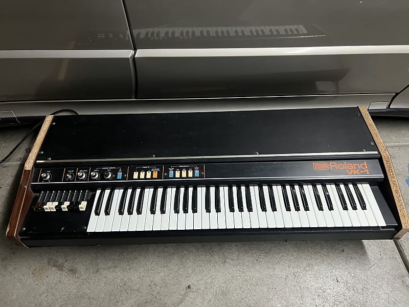 1970s Roland VK-1 Vintage Analog Drawbar Organ, Clean & | Reverb