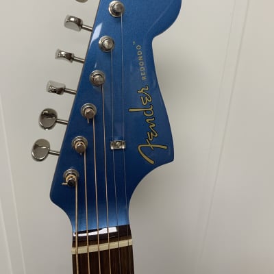 Fender California Series Redondo Player Acoustic Electric Guitar - Belmont Blue image 3