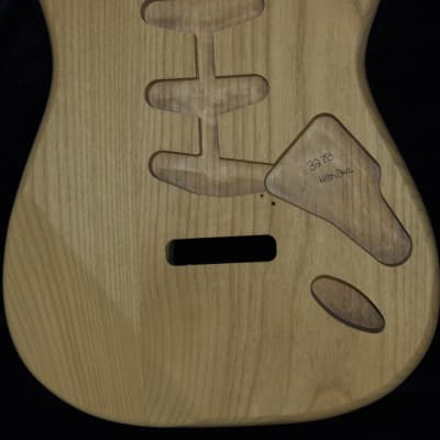 2 Piece Alder Wood Strat Style Stratocaster body - 4lbs 2oz #3278 image 4