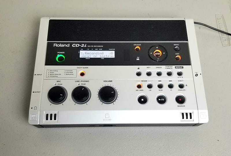 Roland ローランド CD-2u SD/CD Recorder SD/CDレコーダー 超美品