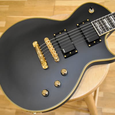 ESP LTD EC-1000 EMG VBK Vintage Black / Deluxe Series / Made In Korea / Eclipse LP Type / EC1000 image 1