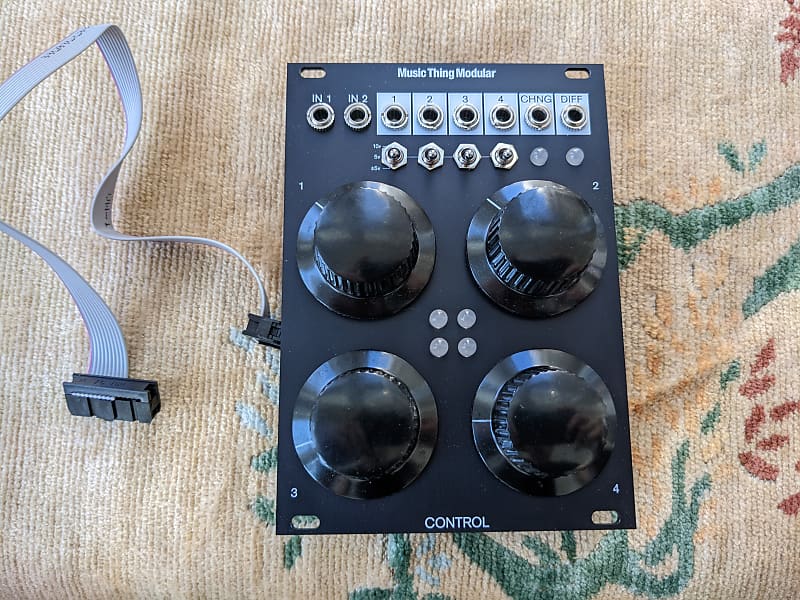 Music Thing Modular Control Black Reverb