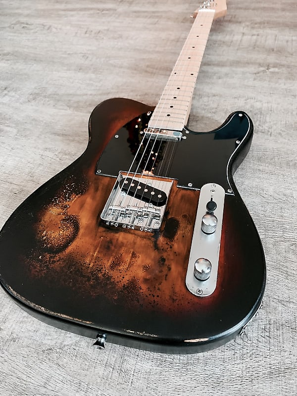 Custom Telecaster - Vintage Patina Sunburst | Reverb