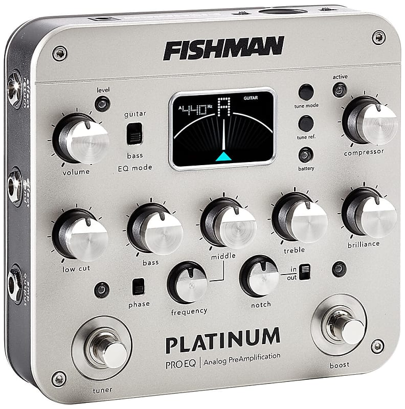 Fishman Platinum Pro EQ Pedal | Reverb