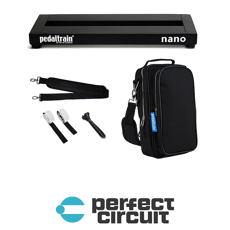 PedalTrain Nano SC Pedalboard with Soft Case Reverb