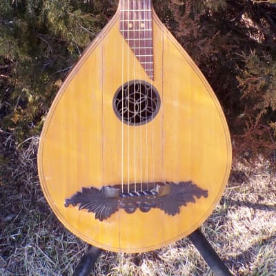 Unknown Guitar Lute 1900 natural image 1