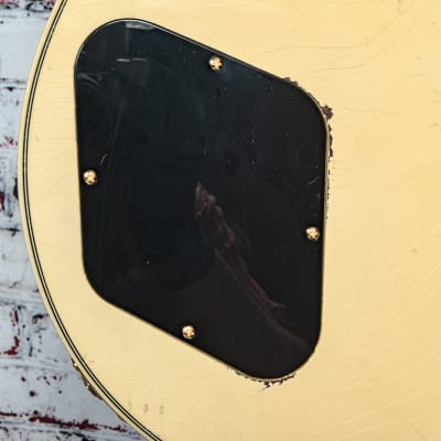 Gibson - Les Paul Custom - Electric Guitar - Light Aged Antique Alpine White - w/ Black Hardshell Case - x2180 image 12