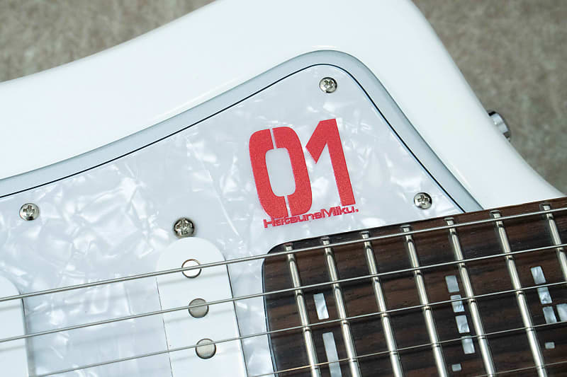 ESP EDWARDS E-STREAM-Miku-Custom -SNOW MIKU Edition ESP EDWARDS E-STREAM-Miku-Custom -SNOW MIKU Edition