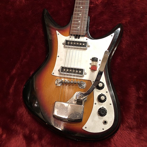 c.1960s Teisco K-2L MIJ Vintage Guitar 