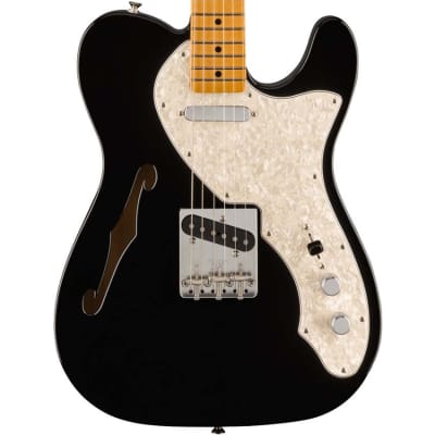 Fender Vintera II '60s Telecaster Thinline, Maple Fingerboard - Black image 1