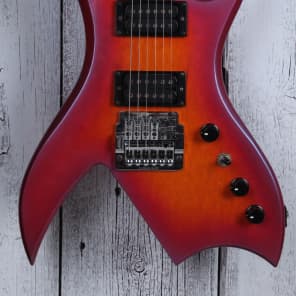 BC Rich 1984 NJ Series Bich Electric Guitar Japan Cherry