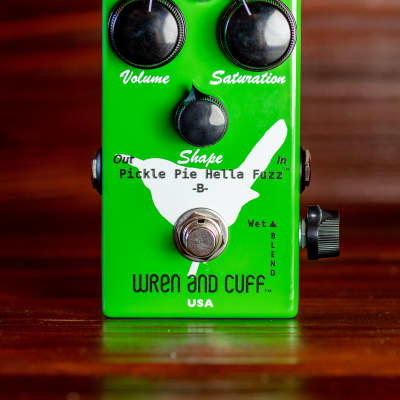 Reverb.com listing, price, conditions, and images for wren-and-cuff-the-pickle-pie-hella-fuzz