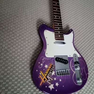 Genuine Washburn By Disney Hannah Montana 3/4 Electric Guitar purple image 3