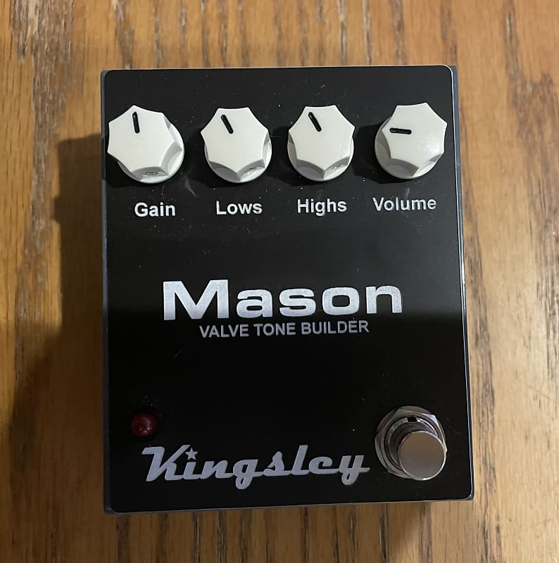 Kingsley Mason Tube Overdrive Pedal Reverb
