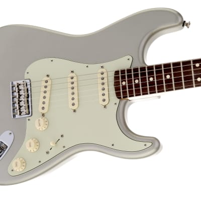 Fender Robert Cray Stratocaster Electric Guitar Rosewood FB, Inca Silver image 2