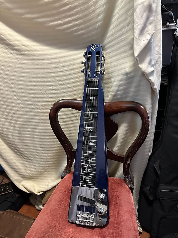 Rogue lap steel guitar Blue Reverb