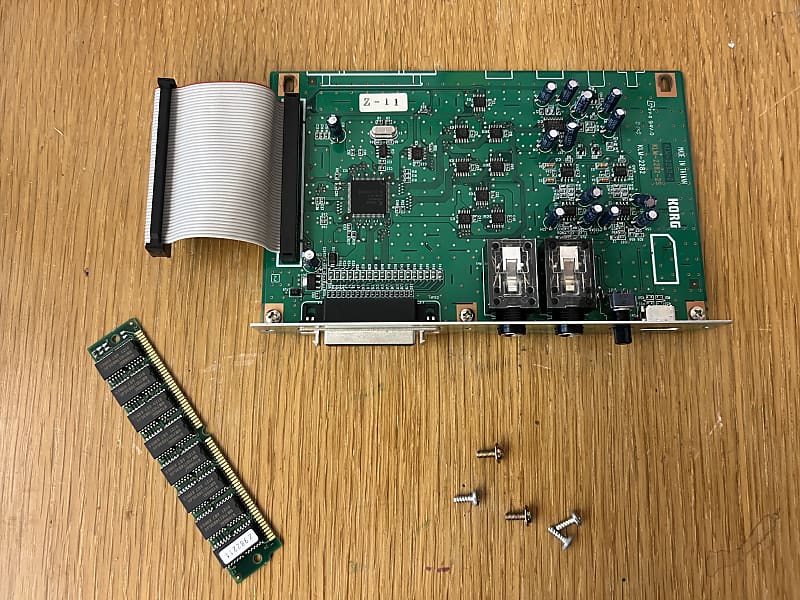 KORG TRITON LE EXB-SMPL SAMPLE BOARD AND 16 MB RAM SCSI | Reverb