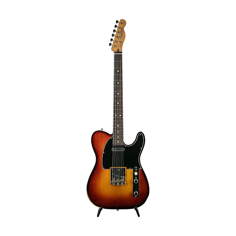 Fender Jason Isbell Custom Telecaster Electric Guitar, RW FB, 3-Colour Chocolate Burst, MX21532247 image 1
