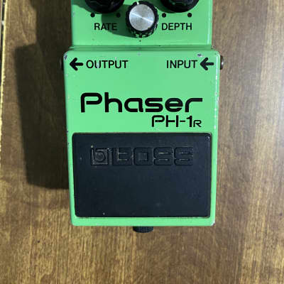 動作品 BOSS 83年製 Phaser PH-1R コンパクトエフェクター Test Boss PH-1R Phaser Year 1983 - YouTube