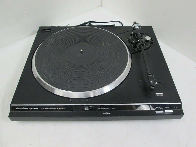 Fisher MT-273 Stereo Turntable Record Player Studio Standard D.D. Semi Automatic image 1