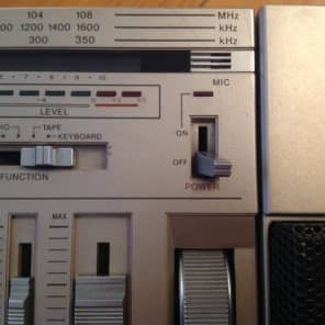 Casio KX-101 rare vintage boombox synthesizer arranger rhythm cassette bizarre keyboard image 6