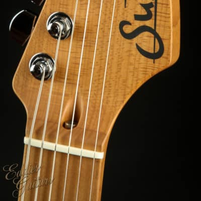 Suhr Eddie's Guitars Exclusive Custom Classic T Roasted - Orange  Sparkle image 7