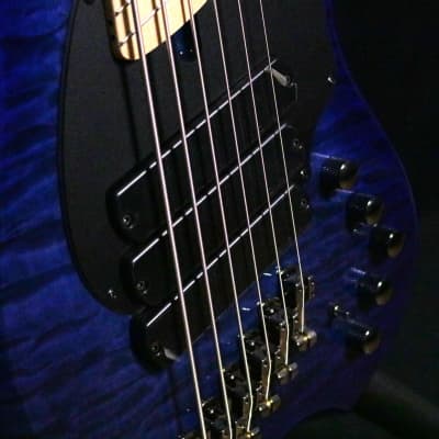 Dingwall Combustion 6-String Electric Bass Guitar - Indigo Burst image 2