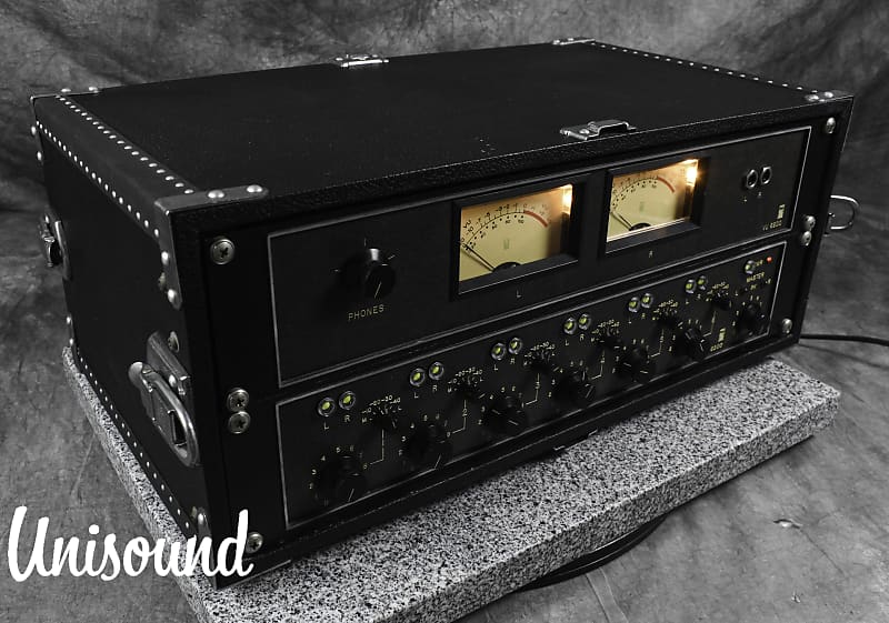 QUAD EIGHT VU6200 + LM6200 クアド・エイト VUメーター マイク