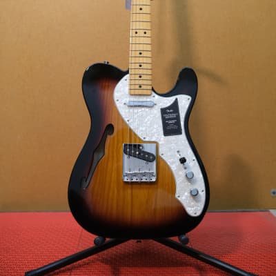 Fender 60’s Vintera II Telecaster Thinline w/ Bag - Sunburst image 1
