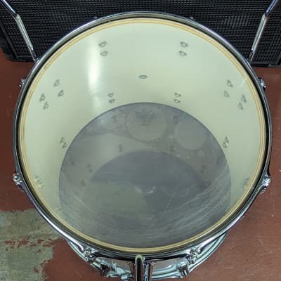 Storage Find! 1980s Tama Superstar Japan 16 X 16" White Lacquer Floor Tom - Looks & Sounds Great! image 7