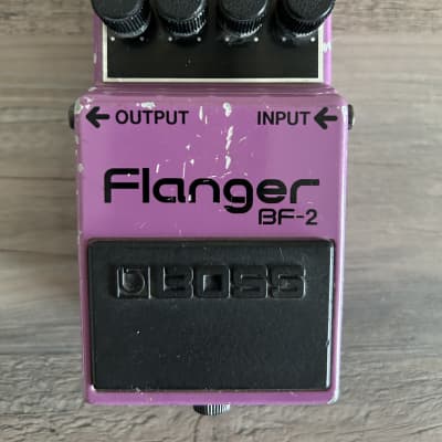 Boss BF-2 Flanger Pedal - Orange Label / MIT Taiwan - modified 