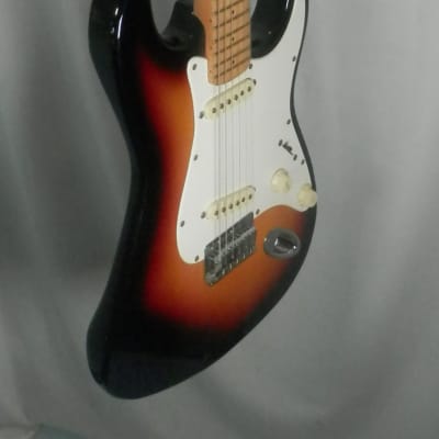 Aria STG Series Sunburst electric guitar AS-IS For parts project image 5