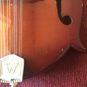 Weber Gallatin F Acoustic Electric 2000 Antique Walnut image 8