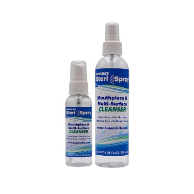 SuperSlick SteriSpray-2oz Mouthpiece and Multi-Surface Cleanser image 2