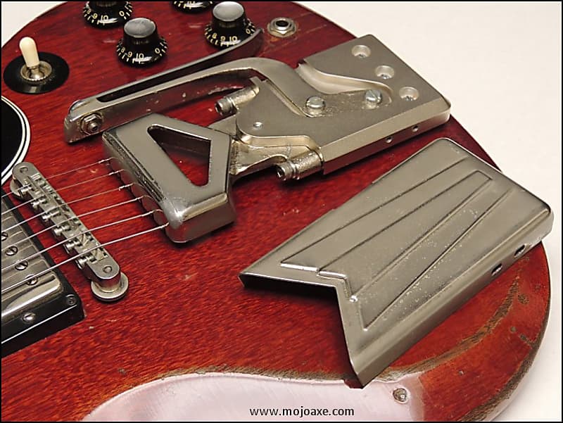 MojoAxe VibroStop Sideways Vibrola Conversion Kit for 1960,1961,1962 Gibson SG image 1